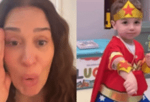 Atriz Claudia Raia e seu filho em postagem que viralizou (Foto: Reprodução/Instagram)