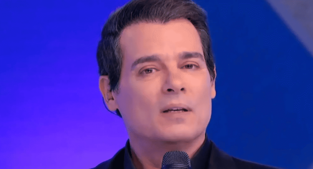 O apresentador Celso Portiolli se envolve em polêmica com participante (Foto: Reproducao/SBT)