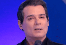 O apresentador Celso Portiolli se envolve em polêmica com participante (Foto: Reproducao/SBT)
